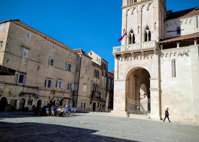 Agora In Old Town Trogir